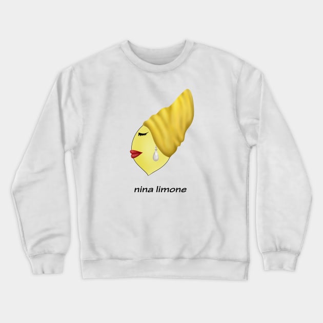 nina limone Crewneck Sweatshirt by shackledlettuce
